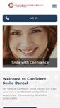 Mobile Screenshot of confidentsmiledental.com